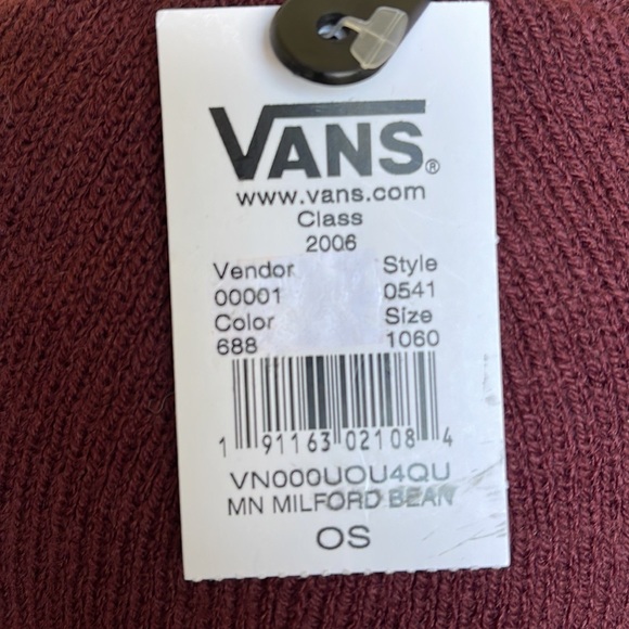 Vans Milford Port Royale Unisex Beanie (VN000UOU4QU) -  NWT - Picture 16 of 16